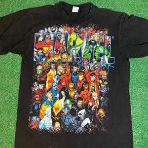 Marvel mad engine y2k tshirt